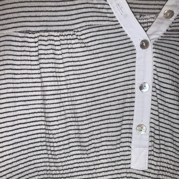 Anthropologie Dolan Striped Coast Ferry Henley Top - Picture 16 of 16